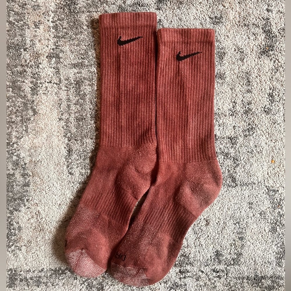 Brown Nike Socks Adult M